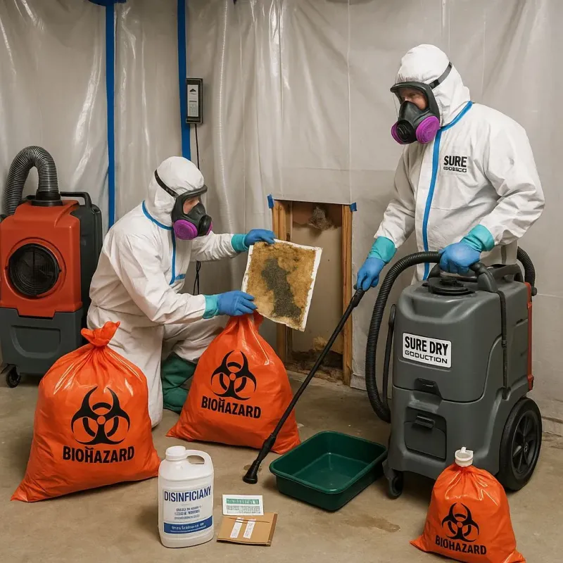 Contaminated Water Handling Protocols process in Ingalls, IN